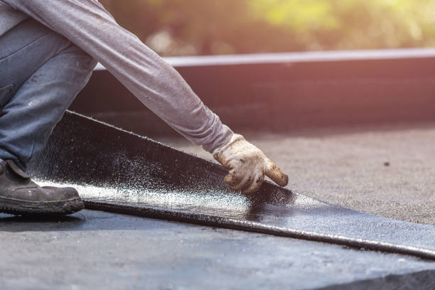 Professional Emergency Waterproofing technician working in Hastings, MN